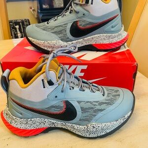 Nike SFB Carbon Gray and Red Athletic Shoes